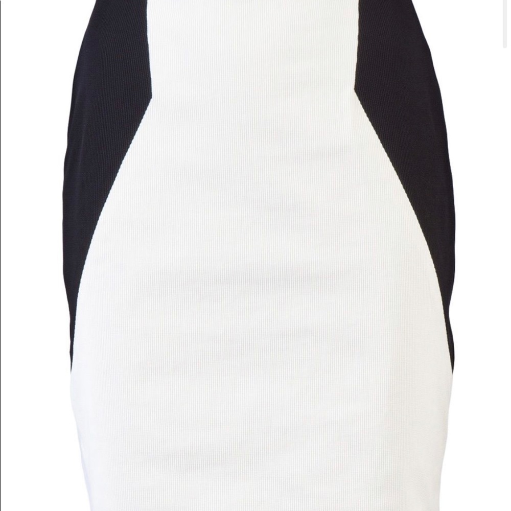 Yigal Azrouel black and white skirt Sz2